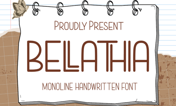 Bellathia Font Fonts Free Download Bellathia Font - Featured Image