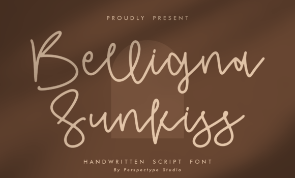 Belligna Sunkiss Font - Featured Image