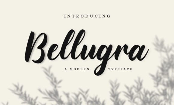 Bellugra Font - Featured Image