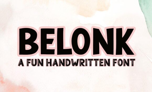 Belonk Font Fonts Free Download Belonk Font - Featured Image