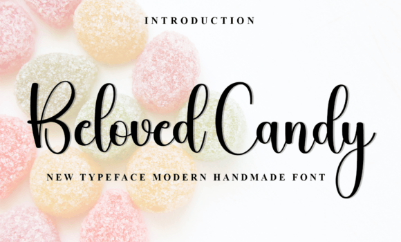 Beloved Candy Font - Featured Image