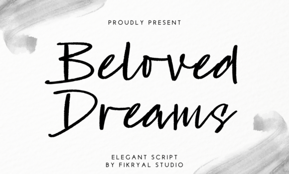 Beloved Dreams Font - Featured Image