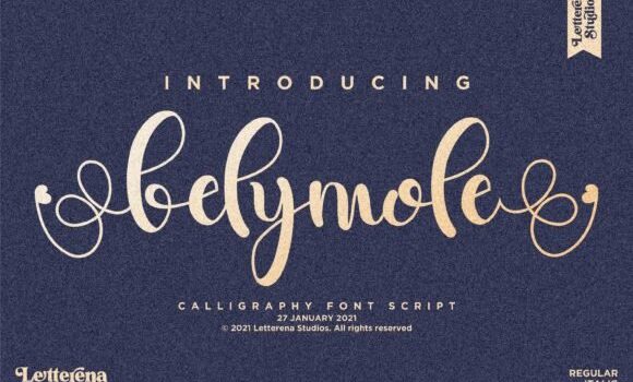 Belymole Font Fonts Free Download Belymole Font - Featured Image
