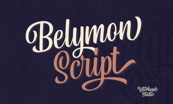 Belymon Script Font - Featured Image