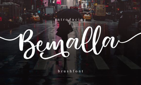 Bemalla Font - Featured Image