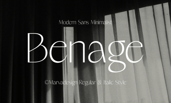 Benage Font - Featured Image