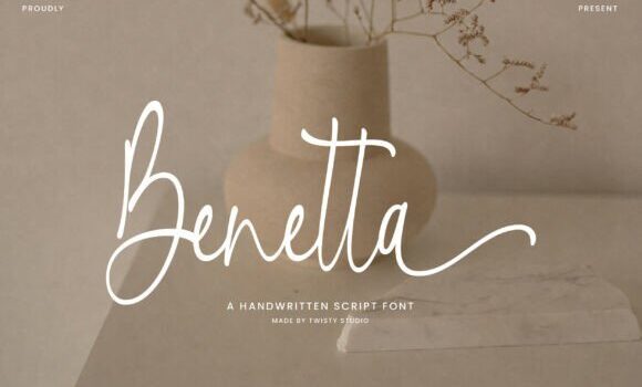 Benetta Font Fonts Free Download Benetta Font - Featured Image