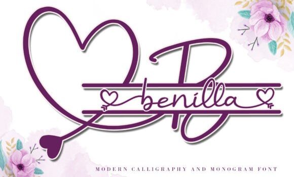 Benilla Font Fonts Free Download Benilla Font - Featured Image