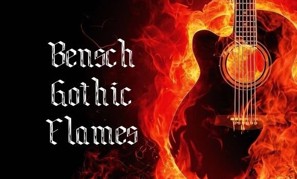 Bensch Gothic Flames Font Fonts Free Download Bensch Gothic Flames Font - Featured Image