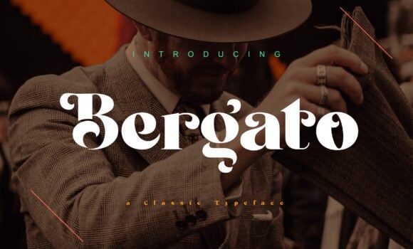Bergato Font Fonts Free Download Bergato Font - Featured Image