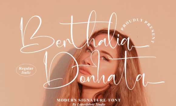 Berthalia Donatha Font - Featured Image