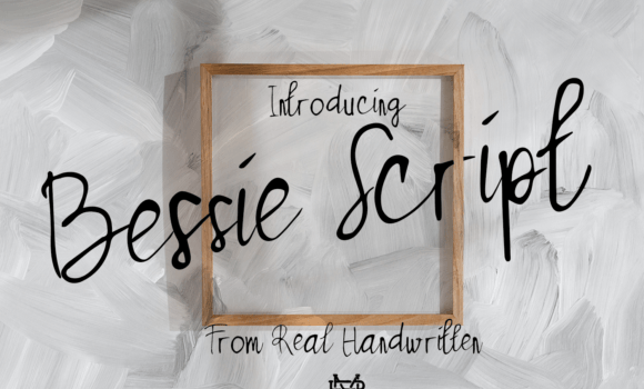 Bessie Script Font - Featured Image