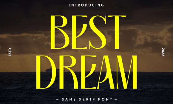 Best Dream Font - Featured Image