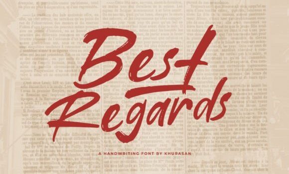 Best Regards Font Fonts Free Download Best Regards Font - Featured Image