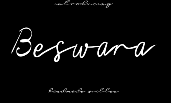 Beswara Font - Featured Image