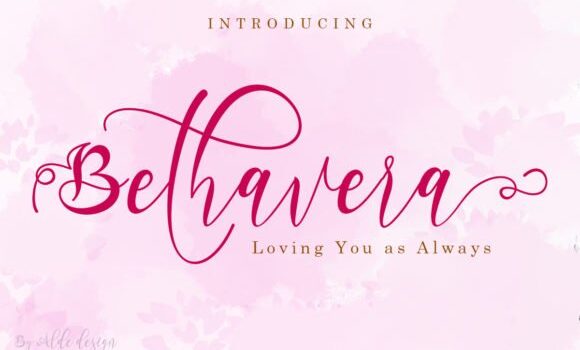 Bethavera Font - Featured Image