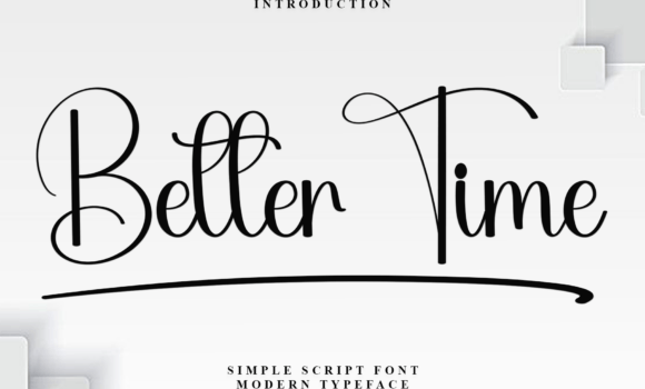 Better Time Font - Featured Image