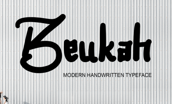 Beukah Font - Featured Image