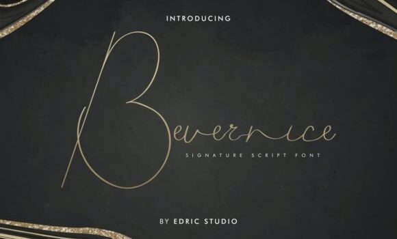 Bevernice Font - Featured Image