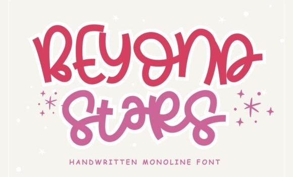 Beyond Stars Font Fonts Free Download Beyond Stars Font - Featured Image