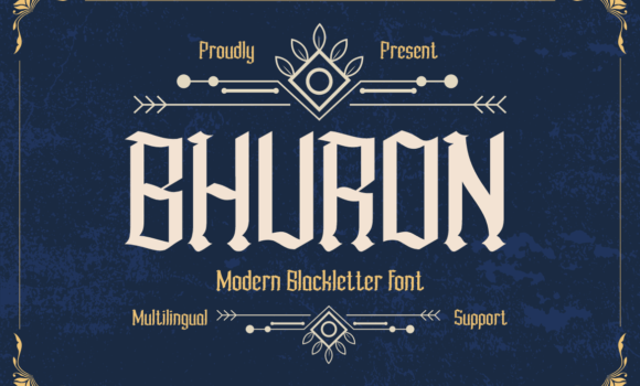 Bhuron Font Fonts Free Download Bhuron Font - Featured Image