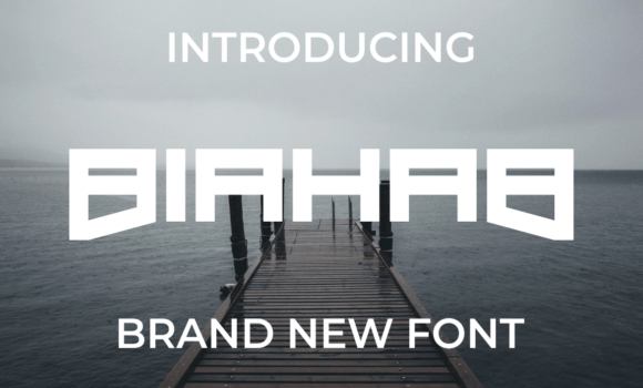 Biahab Font - Featured Image