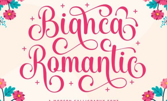 Bianca Romantic Font Font - Featured Image