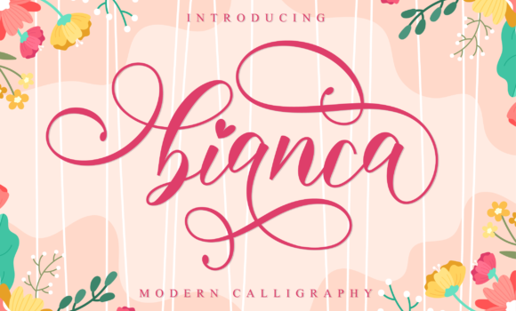 Bianca Script Font Fonts Free Download Bianca Script Font - Featured Image