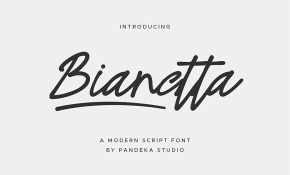 Bianetta Font - Featured Image