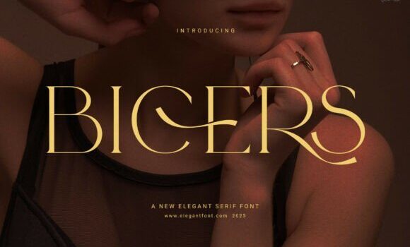 Bicers Font Fonts Free Download Bicers Font - Featured Image