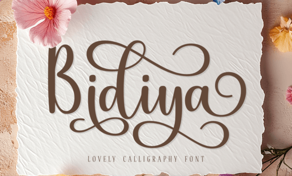 Bidiya Font Fonts Free Download Bidiya Font - Featured Image