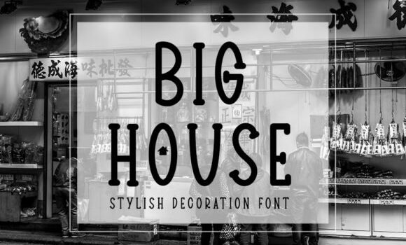 Big House Font - Featured Image