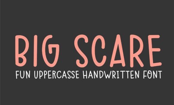 Big Scare Font - Featured Image