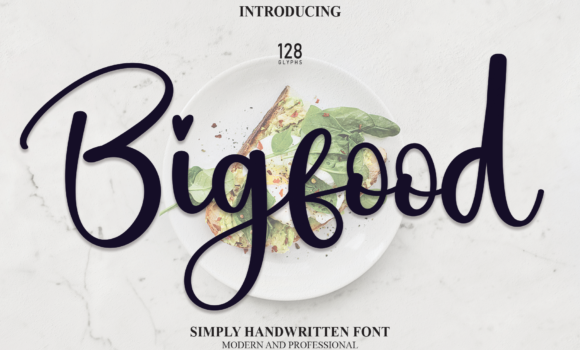 Bigfood Font - Featured Image