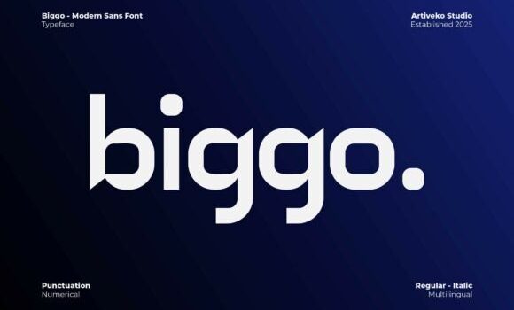Biggo Font - Featured Image