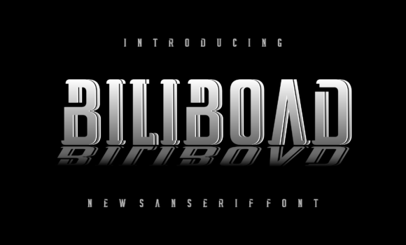 Biliboad Font - Featured Image