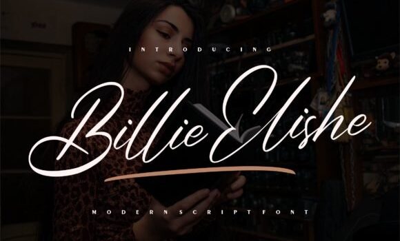 Billie Elishe Font Fonts Free Download Billie Elishe Font - Featured Image