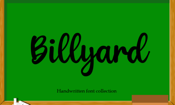 Billyard Font Fonts Free Download Billyard Font - Featured Image