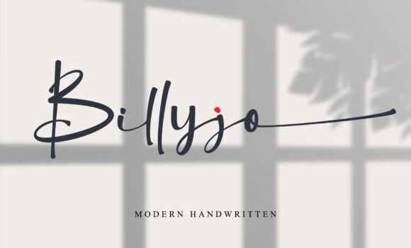 Billyjo Font - Featured Image