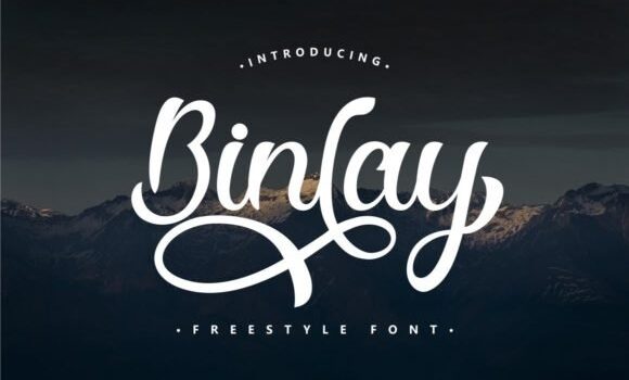 Binlay Font Fonts Free Download Binlay Font - Featured Image