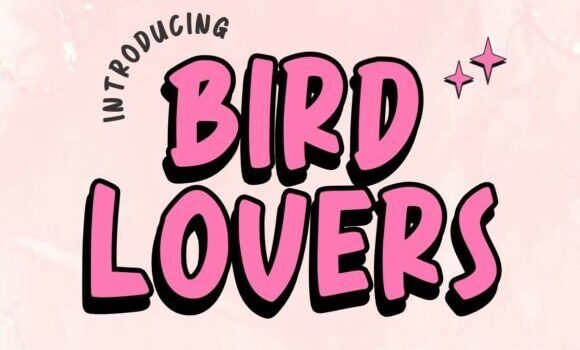 Bird Lovers Font - Featured Image