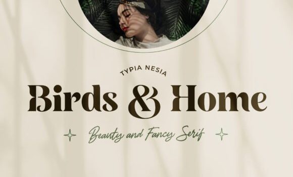 Birds and Home Font - Featured Image
