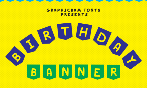 Birthday Banner Font Fonts Free Download Birthday Banner Font - Featured Image