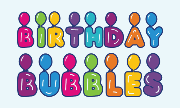 Birthday Bubble Font Fonts Free Download Birthday Bubble Font - Featured Image