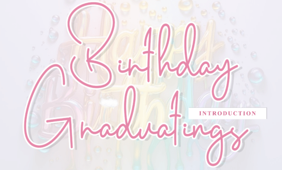 Birthday Graduatings Font Fonts Free Download Birthday Graduatings Font - Featured Image