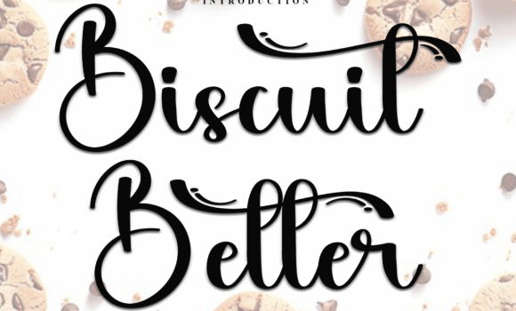 Biscuit Better Font Fonts Free Download Biscuit Better Font - Featured Image