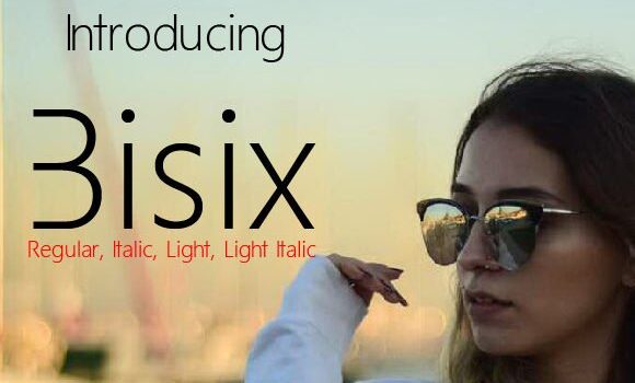Bisix Font - Featured Image