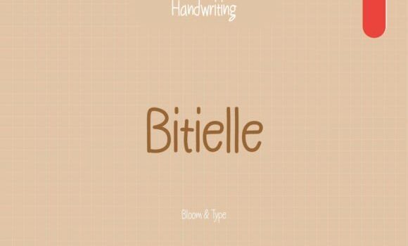 Bitielle Font - Featured Image