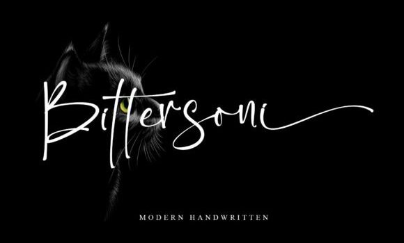 Bittersoni Font - Featured Image