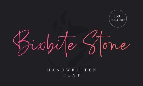 Bixbite Stone Font - Featured Image